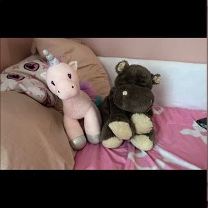 Unicorn & hippo Plush